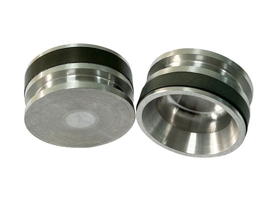 高耐久性 独特のデザイン 帯状ピストン  Fe C Cu ベースの材料と満たされた PTFE