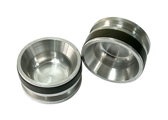 高耐久性 独特のデザイン 帯状ピストン  Fe C Cu ベースの材料と満たされた PTFE