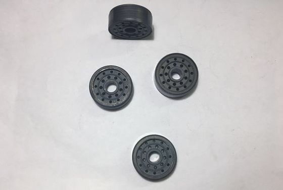 PTFEリング100%は海岸Dの硬度のまわりを回られた衝撃吸収材ピストンをテストした