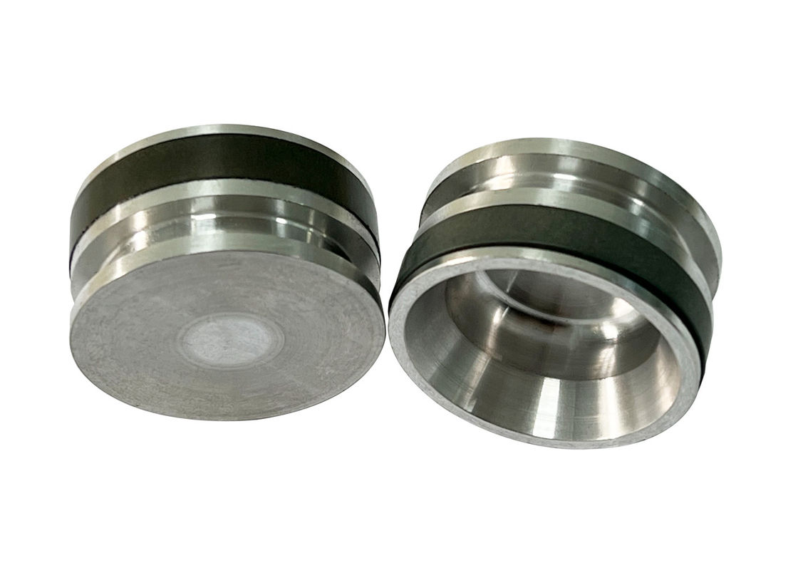 高耐久性 独特のデザイン 帯状ピストン  Fe C Cu ベースの材料と満たされた PTFE